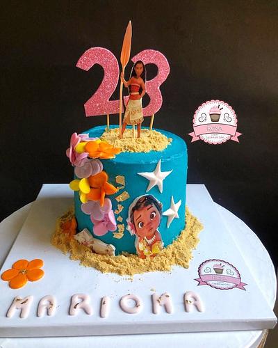 Moana cake - Cake by Rosacakes_cupcakes