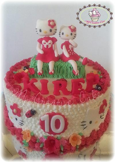 hello kitty - Cake by Mj Creative Cake by jlee