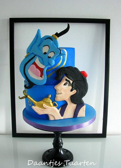 Alladin and Genie - Cake by Daantje