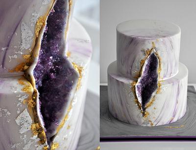 Geode cake - Cake by CakesVIZ