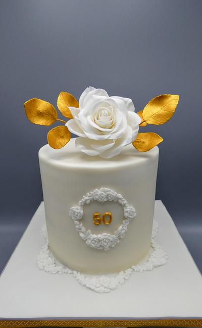 Anniversary cake  - Cake by Olina Wolfs