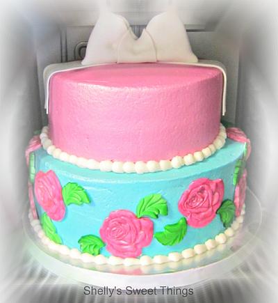 Roses - Cake by Shelly's Sweet Things