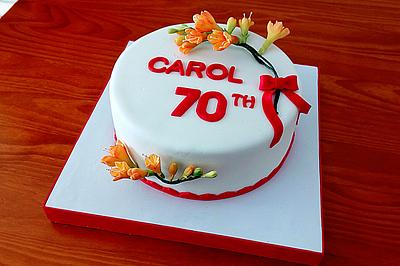 TARTA FREESIA - Cake by Camelia