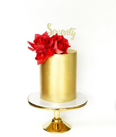 GOLD! - Cake by Sweet Tiers - Helena Kastanis
