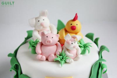 Cute Chinese Zodiac Birthday Cake - Cake by Guilt Desserts