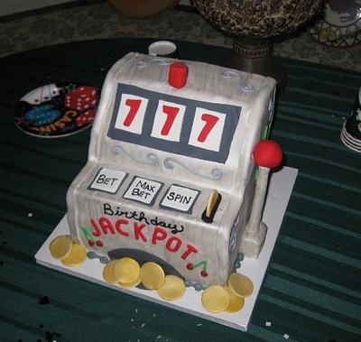 Slot Machine Cake - Cake by Michelle 