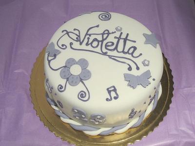 Violetta cake - Cake by Andrea