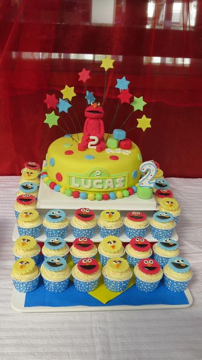 Elmo 2nd Birthday. - Cake by triumph