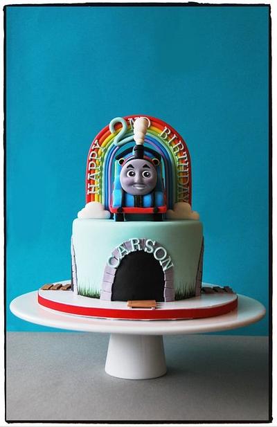 Thomas the Engine Cake - Cake by BloomCakeCo