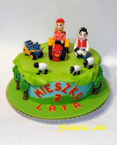 Tractor Tom cake - Cake by Alll 