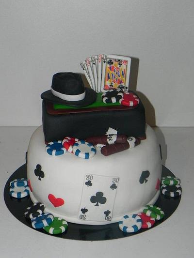 cake poker  - Cake by cendrine