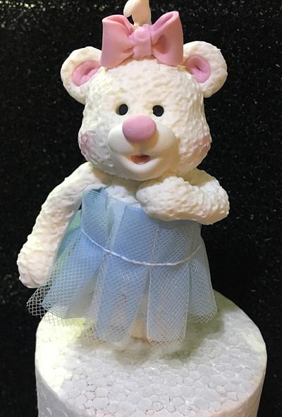 Sweet little bear- ballerina  - Cake by Doroty