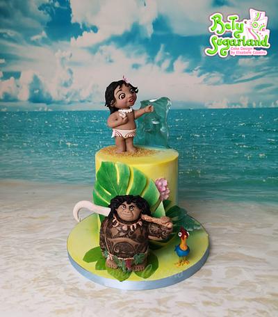 Moana Cake - Cake by Bety'Sugarland by Elisabete Caseiro 