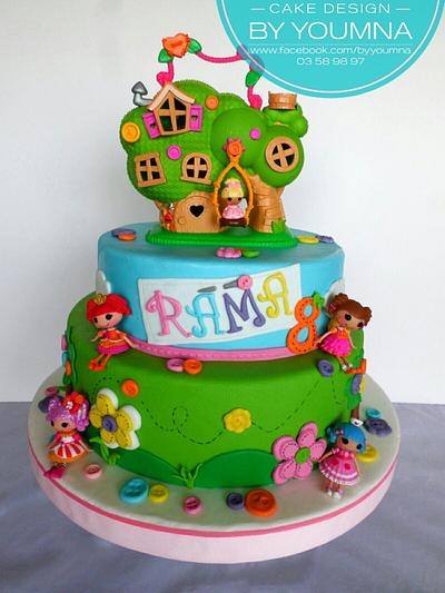 Lalaloopsy - Cake by Cake design by youmna 