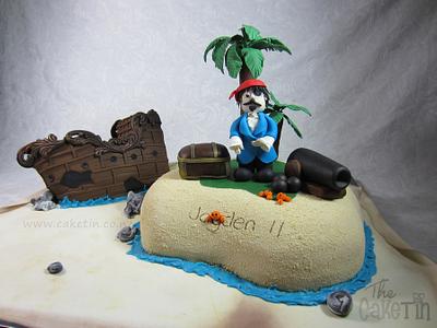 Pirate Cake for Operation Sugar  - Cake by The Cake Tin