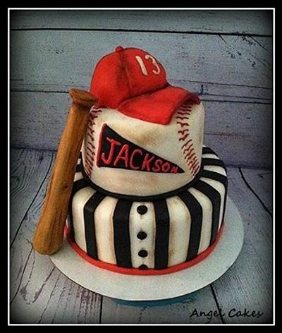 Take Me Out to the Ball Game - Cake by Angel Rushing