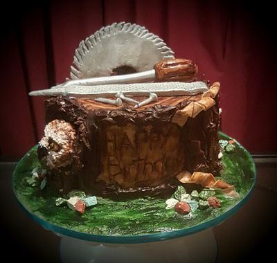 Wood lands  - Cake by Vicky