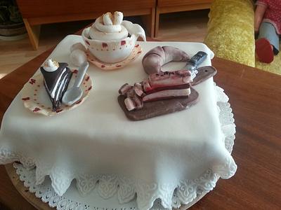 Table full of goédness - Cake by Martina
