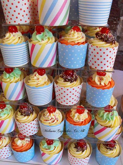 Sundae Cupcakes - Cake by Melissa's Cupcakes