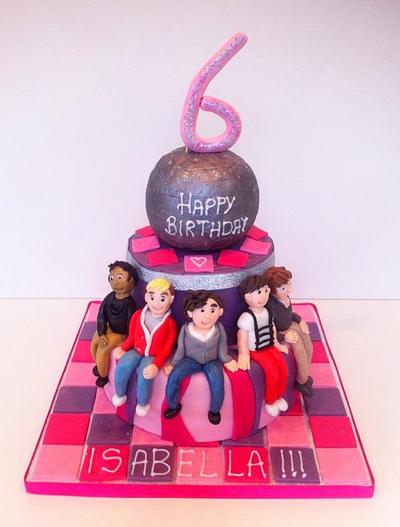 1D Disco Cake - Cake by Claire Lawrence