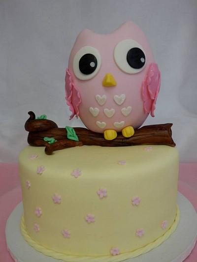 Owl Cake - Cake by Justsweet