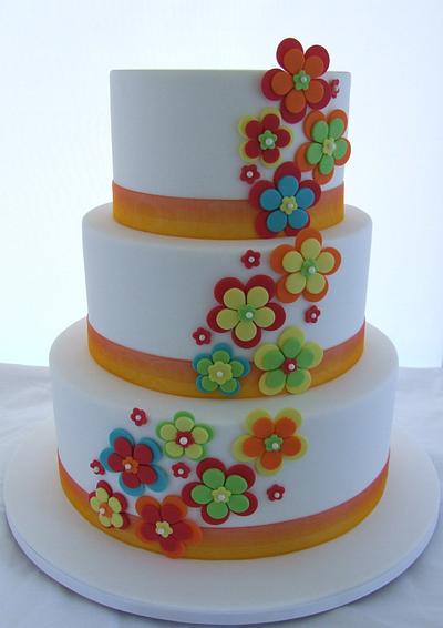 Simple Wedding cake - Cake by Cake A Chance On Belinda
