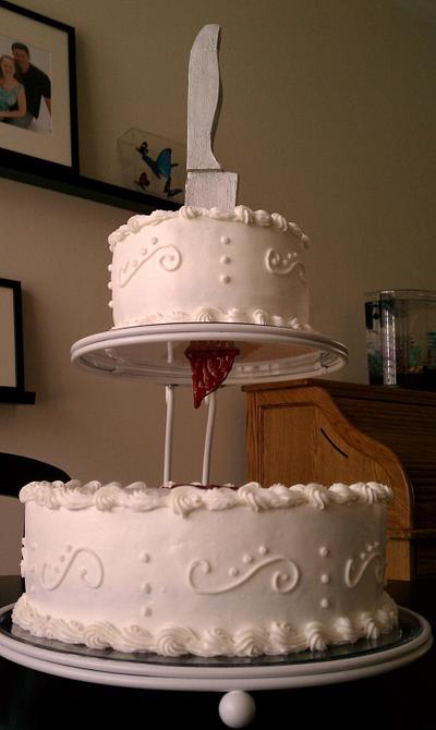 Till Death Do Us Part - Cake by Brandy-The Icing & The Cake