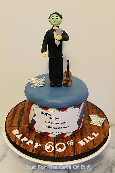 Vanity and Violin cake - Cake by Nicole - Just For The Cake Of It