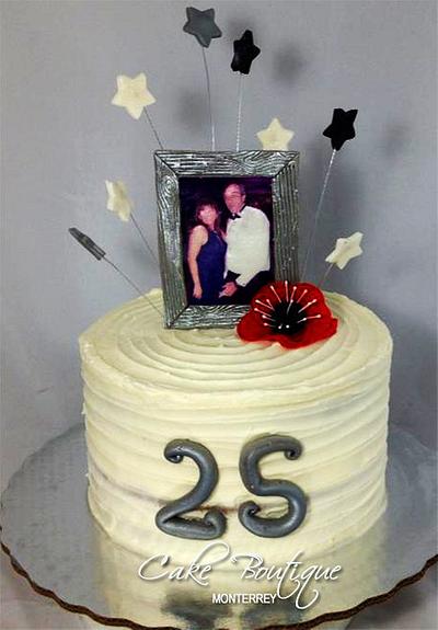 25 Anniversary Pau - Cake by Cake Boutique Monterrey