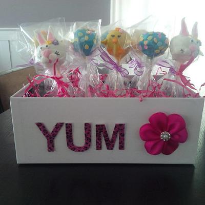 Easter Pops - Cake by Yum Cakes and Treats