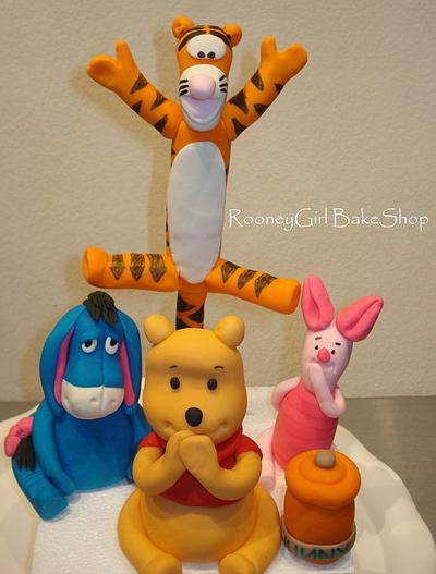Pooh & Friends  - Cake by Maria @ RooneyGirl BakeShop