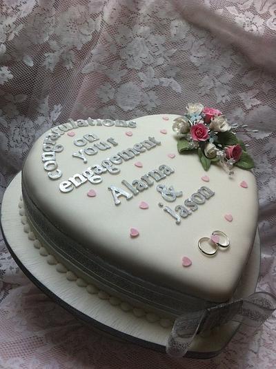 engagement - Cake by loobie