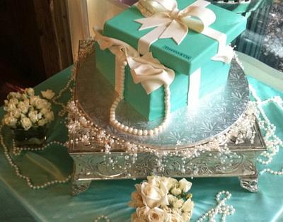Tiffany Box Cake - Cake by The SweetBerry