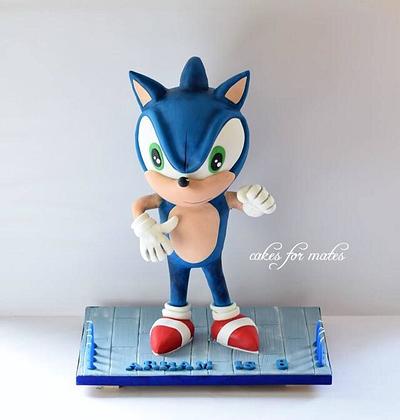 Sonic the Hedgehog cake - Cake by Cakes for mates