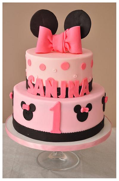 Minnie mouse cake - Cake by Spring Bloom Cakes