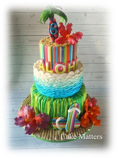 Aloha! - Cake by CakeMatters