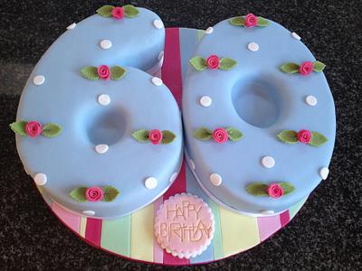 60th Birthday Cake - Cath Kidston Inspired - Cake by Julie