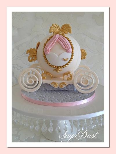 Cinderella's Coach - Cake by Mary @ SugaDust