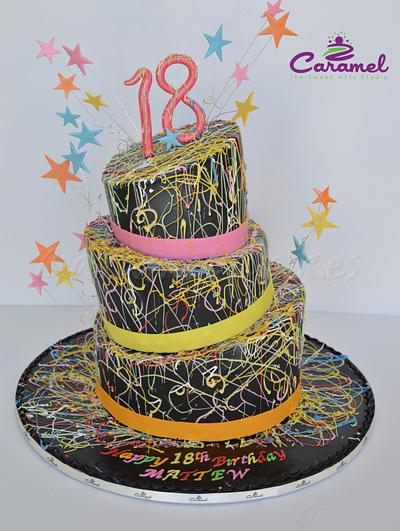18th Birthday Cake - Cake by Caramel Doha