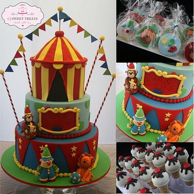 Circus Royale! - Cake by cjsweettreats