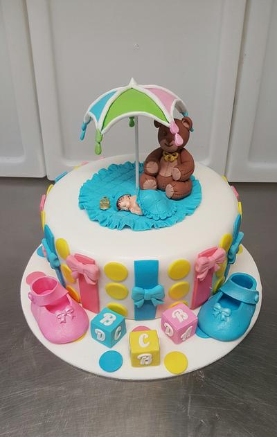 Baby Shower cake  - Cake by The Custom Piece of Cake