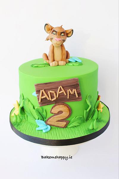 The Lion King - Cake by Elaine Boyle....bakemehappy.ie
