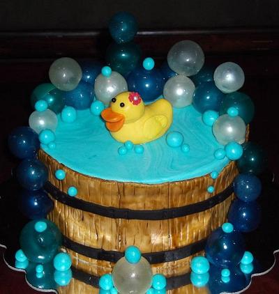 Duck in a barrel - Cake by Nissa