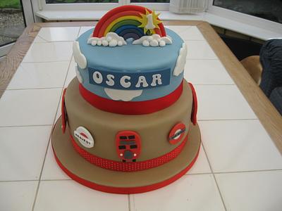 London transport birthday cake - Cake by Combe Cakes