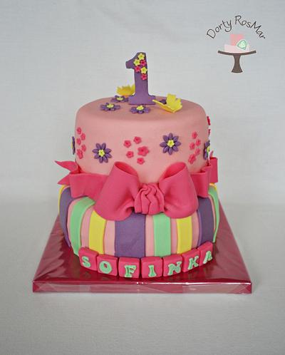  First Birthday Cake - Cake by Martina