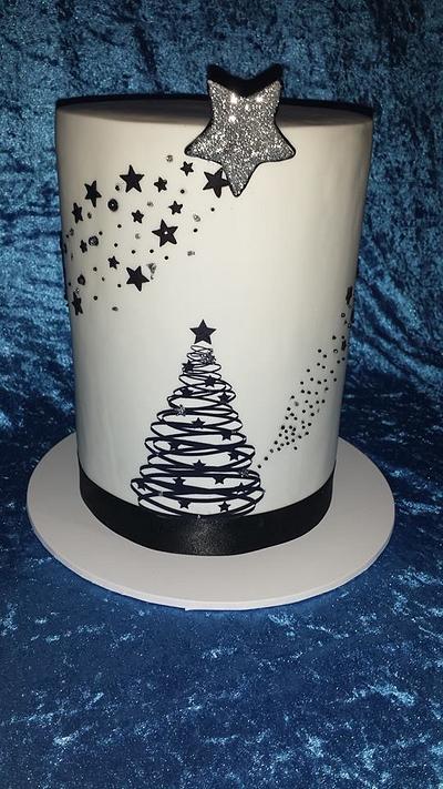 christmas star..... - Cake by Five Starr Cakes & Toppers