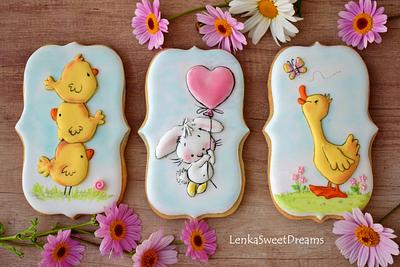 Easter cookies. - Cake by LenkaSweetDreams