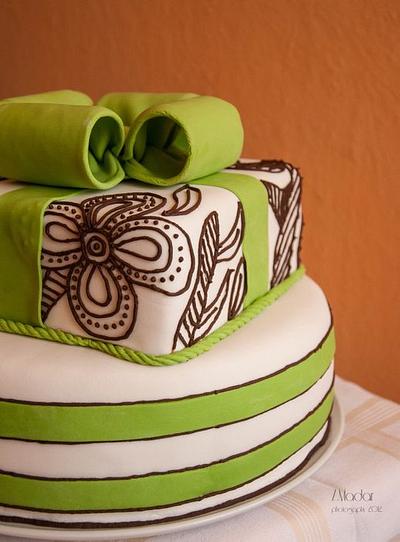 Wedding cake - Cake by natasha64