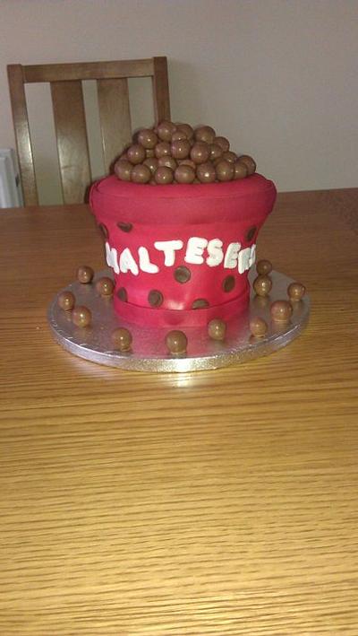 Bucket of Maltesers anyone? - Cake by Danielle's Delights