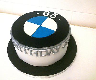 BMW birthday cake. - Cake by Danielle Lainton